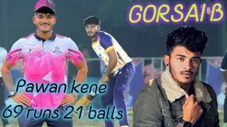 Pawan Kene A1 69 Runs in just 21 balls | Pawan Kene Batting | केंद्रीय राजमंत्री पंचायत राज चषक 2023