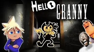 WHAT IF GRANNY WAS BENDY??? | Chipmunk Plays Hello Neighbor Mods