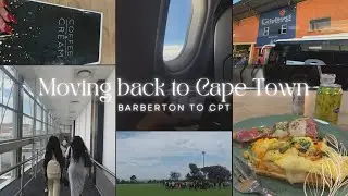 Moving Back To CPT| Packing, Last day at home🏠, Bus Ride to OR✈️, Breakfast date🍳 etc
