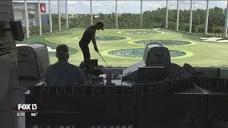 Taking a swing at Topgolf Tampa