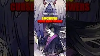 Orochimaru&rsquo;s Cursed Mark, Explained 🤯 Hindi #naruto #shorts #viral