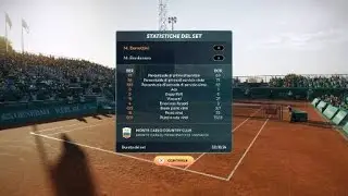 ATP 1000 Monte Carlo - SF vs Matteo Berrettini (1° set)