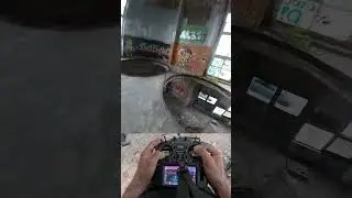Drone's Amazing Journey: Exploring a Graffiti-Covered Abandoned Building!
