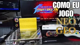 Como Jogo Meu Neo Geo: Setup Completo + Acess&oacute;rios!