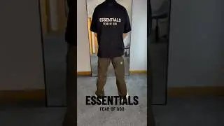 Fear Of God Essentials Tee Try-On #mensfashion