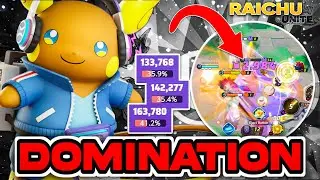 Electro Ball Thunder Raichu Build DOMINATES Ranked |  Pokémon Unite