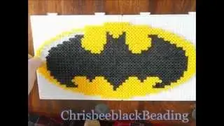 Hama Beads: Batman Logo