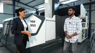 Double Column Machining Center SHF1622 in Karad: First Installation in Western Maharashtra!