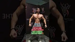 narrowest waist men's physique athlete in India 🇮🇳 #song #motivation #fitnesss #bodybuilding
