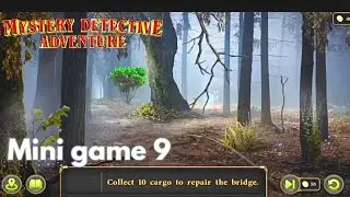 Mystery Detective Adventure - Mini Game 9 Find the cargo to repair the bridge Puzzle