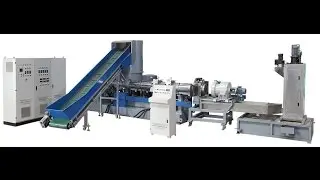 PP PE Plastic film granulating machine