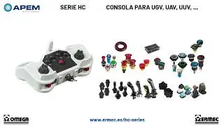APEM   SERIE HC   CONSOLA PARA UAV, UUV, UGV   MIL STD 810G