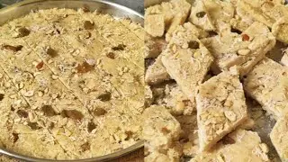 नरम और स्वादिष्ट सूजी की बर्फी 😍 | Bachchon Se Lekar Bado Tak Sabka Favorite Sweet | Saba's Kitchen 