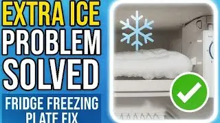  Fridge Ice Problem Fix | Extra Ice Freezing in Freezer Box Plate Problem Solved | Refrigerator Tips