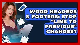 Word Headers & Footers: Stop 