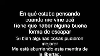 Tan Bionica - Arruinarse con letra.