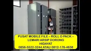 Pusat Mobile File Roll O Pack Lemari Arsip Dorong Murah