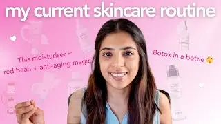 My Updated Skincare Routine for Clear & Glowing Skin✨🎀