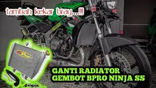 UNBOXING & INSTAL RADIATOR BPRO DI KAWASAKI NINJA SS