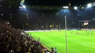 Borussia Dortmund - FC Bayern M&uuml;nchen / Stimmung und Torjubel 1:0 f&uuml;r BVB