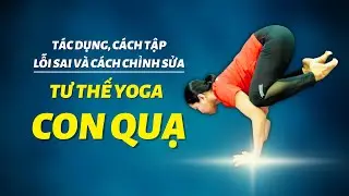 Tư thế Yoga Con Quạ - T&aacute;c dụng, c&aacute;ch tập, lỗi sai v&agrave; c&aacute;ch chỉnh sửa | Kim Ba Yoga