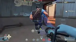 Playing as a Medic in Payload (TF2)