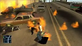 Gta San Andreas Burn People 👨&zwj;🍼 With Flame Thrower Gas ⛽🔥#gtasanandreas #gta #gtagameplay