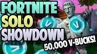 FORTNITE - SOLO SHOWDOWN  - EVERYTHING YOU NEED TO KNOW - YOU COULD WIN 50,000 V-BUCKS!