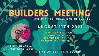 Berty Builders Meeting #3: Dietrich Ayala (Protocol Labs)