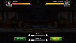 Domino VS Golden symboid marvel contest of champions( mcoc)