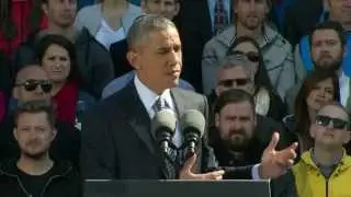 Obama highlights the Trans Pacific Partnership trade deal