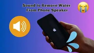 🔊 Звук для удаления воды из динамика телефона 💦 | Тон для удаления воды для iPhone и Android 📱
