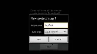 Anjedi: Example of using Java IDE on the Android device