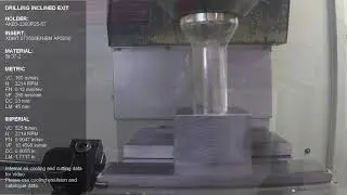 Drilling Inclined Exit with AKB | Schr&auml;gen Austritt Bohren mit dem AKB