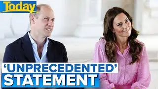 Prince William’s ‘unprecedented’ statement on future of Commonwealth | Today Show Australia