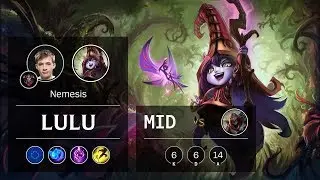 Lulu Mid vs Zed - EUW Grandmaster Patch 10.2