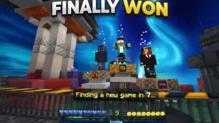 Finally Won After Hours of PvP (Week 1/26) | Minecraft Hive bedwars 