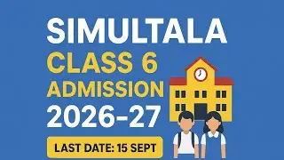 simultala awasiya vidyalaya 6th class admission online form 2026-27
