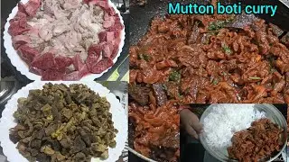 mutton boti curry 😋👇👌 easy recipe 