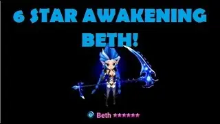 Summoners War - Beth 6 Star Awakening! Water Hell Lady Beth Awakening