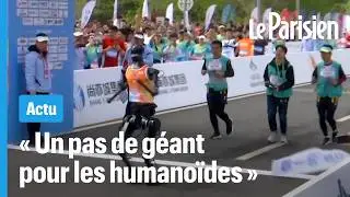 Chine : des robots courent le semi-marathon de Pékin
