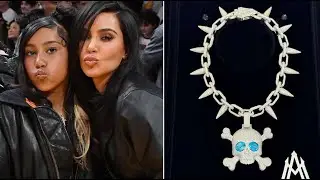 Kim Kardashian Stuns Fans With Massive Diamond Jewelry Gift for 12-Year-Old North West