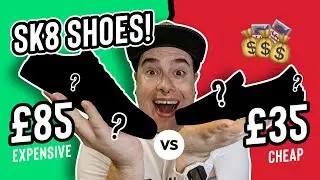 THE CHEAPEST VS THE MOST EXPENSIVE SKATE SHOES AT SKATEHUT!!