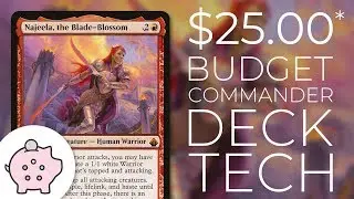 Najeela, the Blade-Blossom | EDH Budget Deck Tech $25 | Tribal | Magic the Gathering | Commander