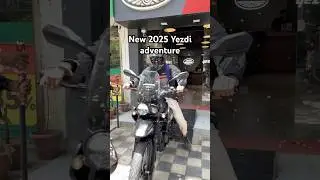 New 2025 Yezdi adventure