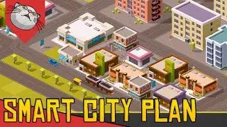 Constru&ccedil;&atilde;o e Gerenciamento de CIDADES - Smart City Plan [Conhecendo o Jogo Gameplay Portugu&ecirc;s PT-BR]