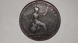 British - Victoria - 1841 - Young Head - One Penny - Copper - ( REG : Variant ) - Coin World UK