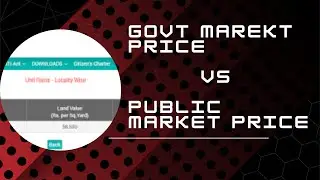 Government rate vs Actual Market rate!!!