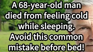 A 68-Year-Old Man Died from Feeling Cold While Sleeping  Doctors Warn Seniors to Avoid This Habit!