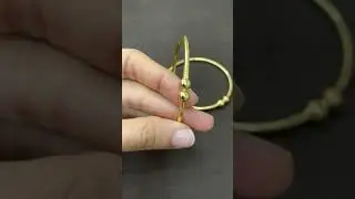Light weight daily wear gold bangles